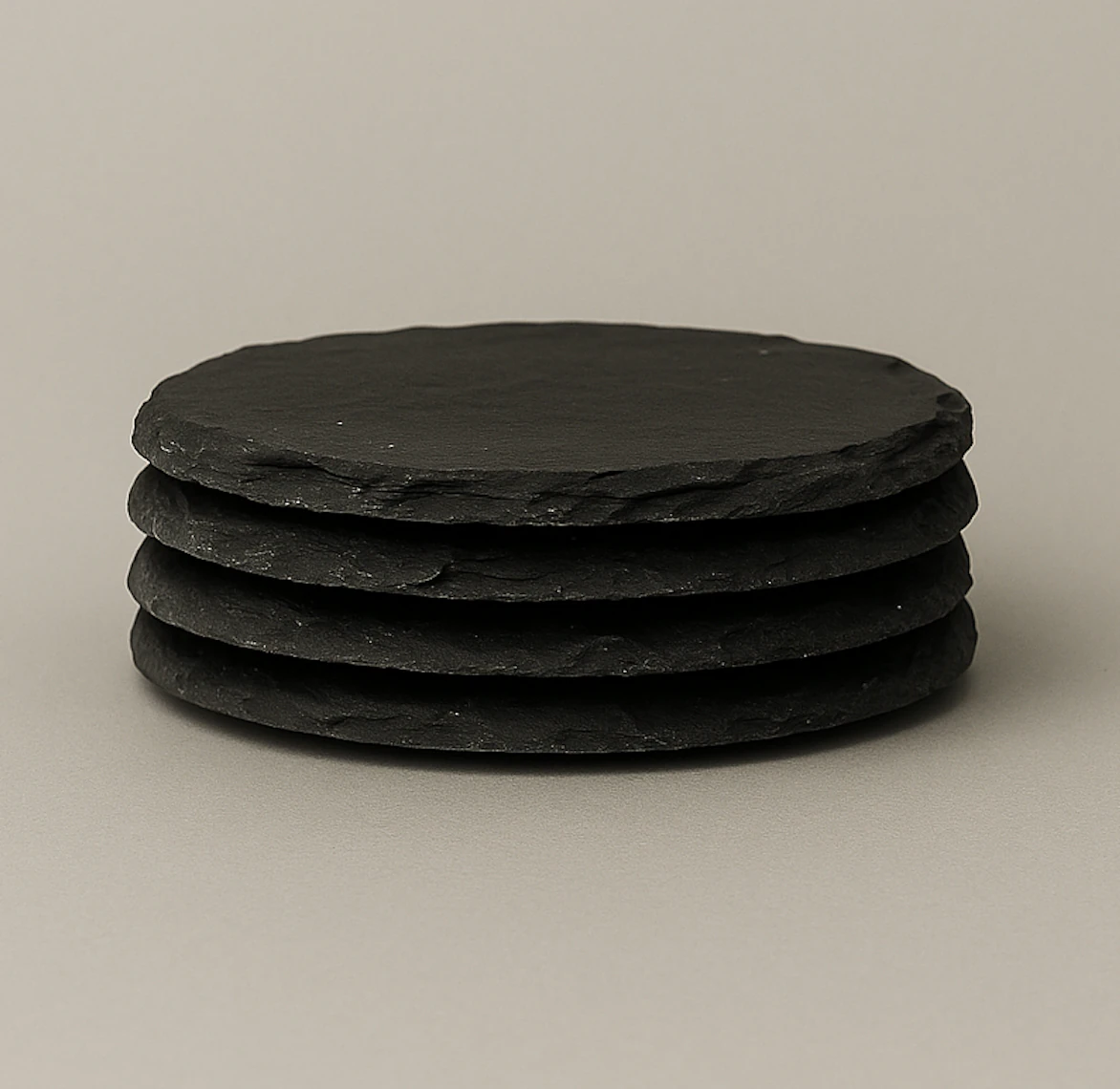 Slate Coasters - Circle