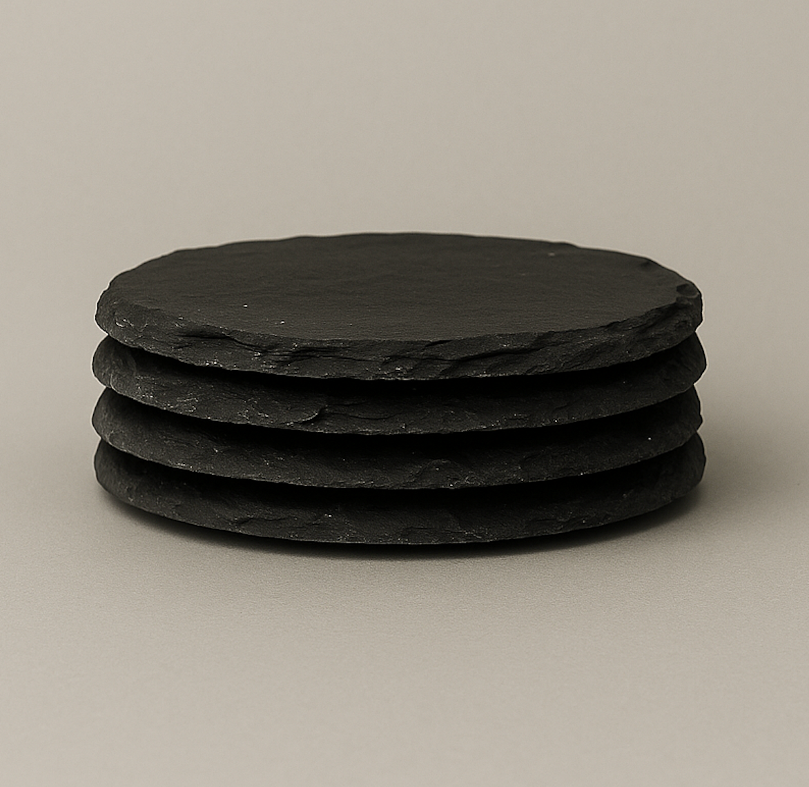 Slate Coasters - Circle